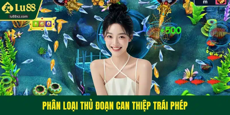 Phân loại thủ đoạn can thiệp trái phép